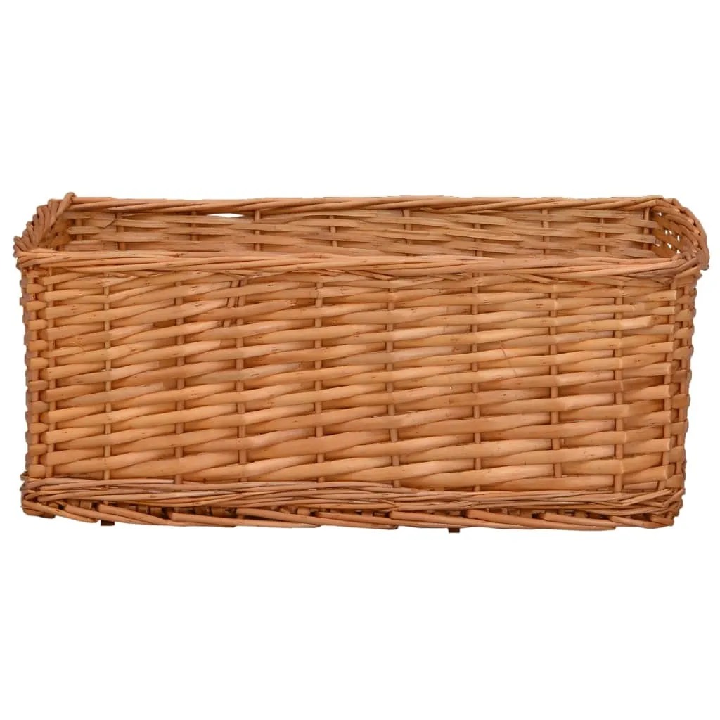 vidaXL Cestini in Vimini Marrone: 4 Pezzi per un Tocco Shabby Chic - 7