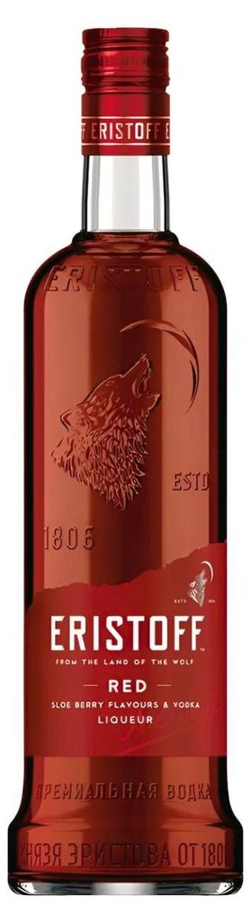 Eristoff Red Vodka 18% Vol. 0.7L Produktbild 