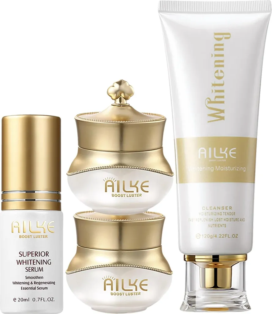 Anti-taches et rides du visage avec ce kit de soin hydratant 4 en 1
