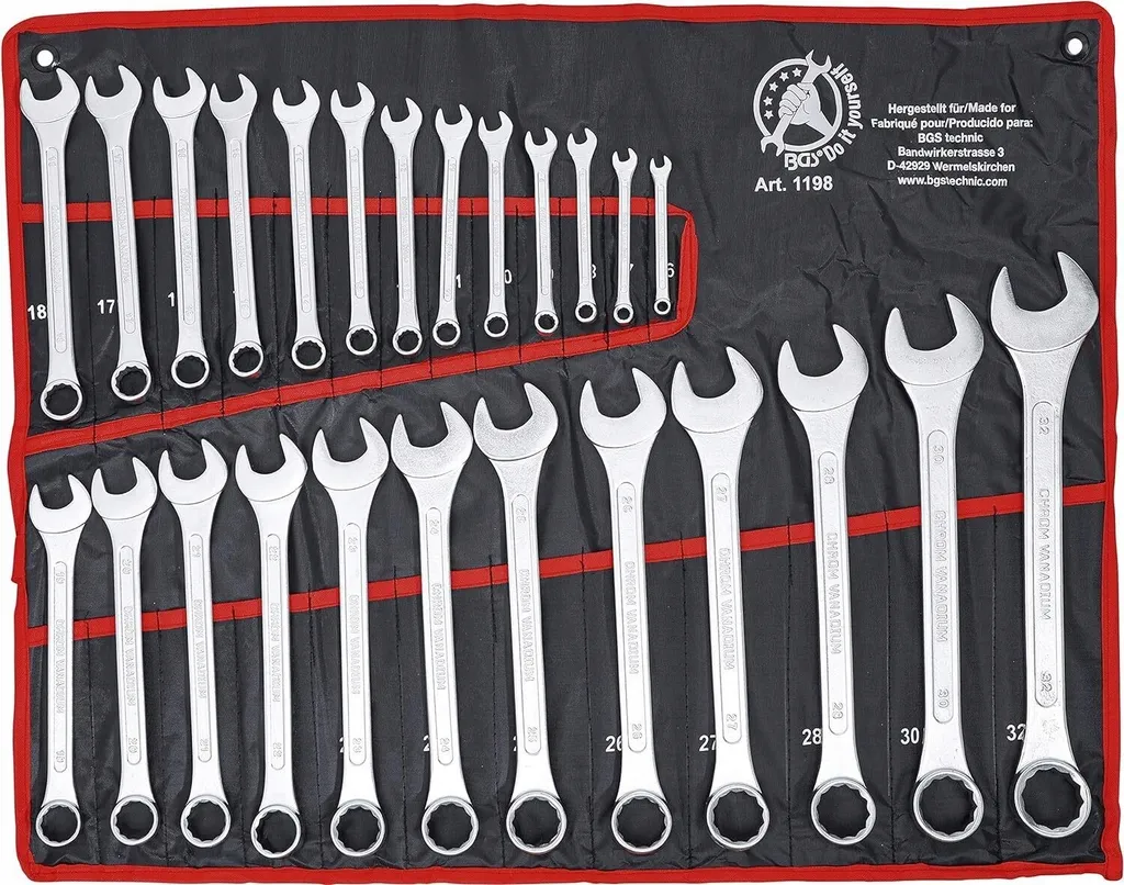 Miglior Set Chiavi Combinate FORSAGE 6-32mm | 25 Pezzi in Cr-V