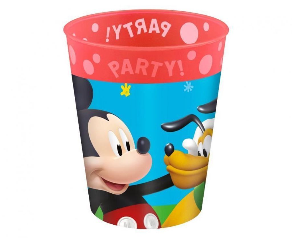 Mickey Rock The House Mehrwegbecher (Party - Geschirr und Besteck)