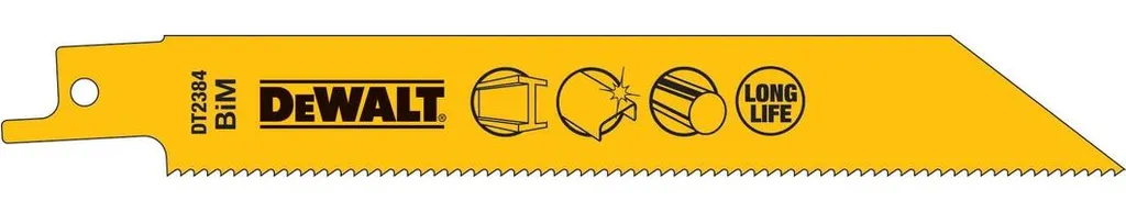 DEWALT Saebelsaegeblatt BIM Metall 152mm - 2