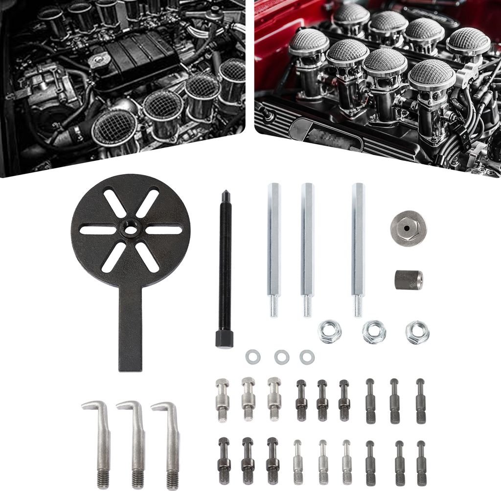 Dreibacken-Lagerabzieher, Universal-Tretlagerabzieher-Set, Lagerabziehwerkzeug-Multifunktionsset