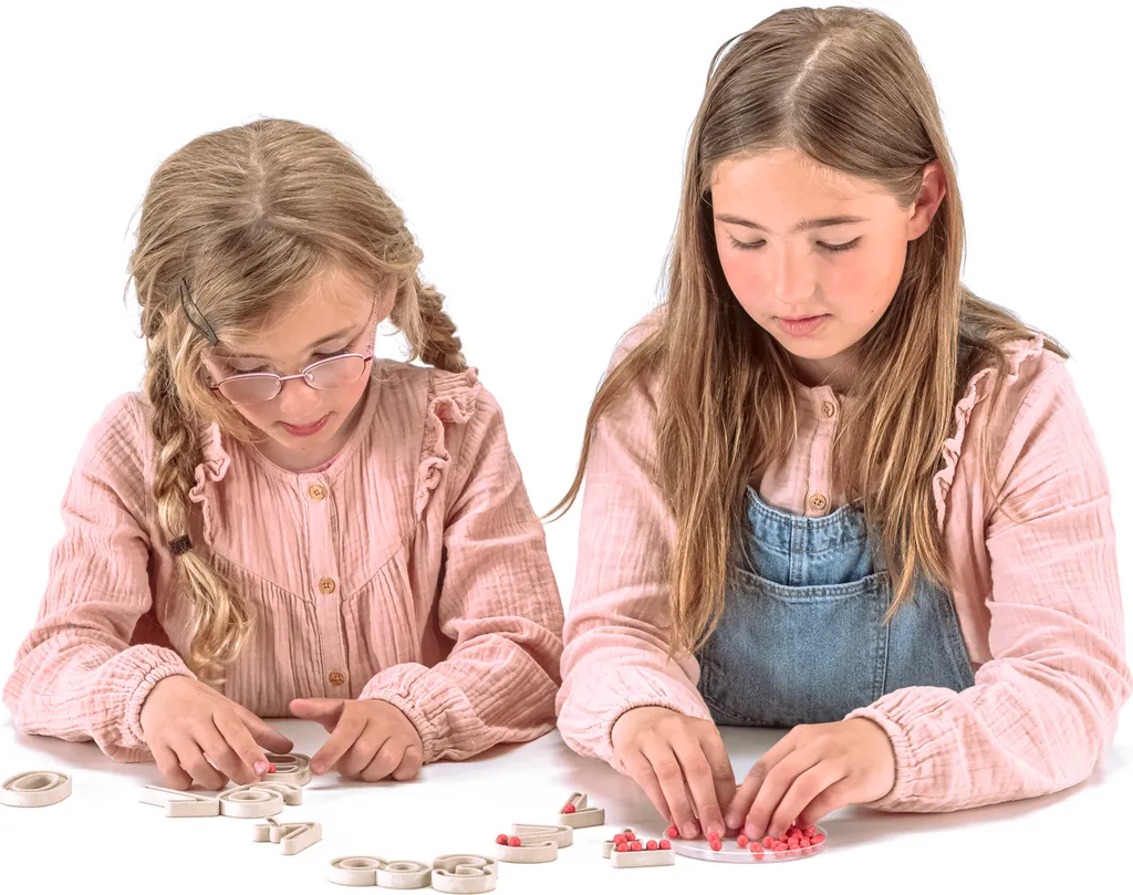 Chiffres en Re-Wood : la solution durable pour l'éveil aux maths