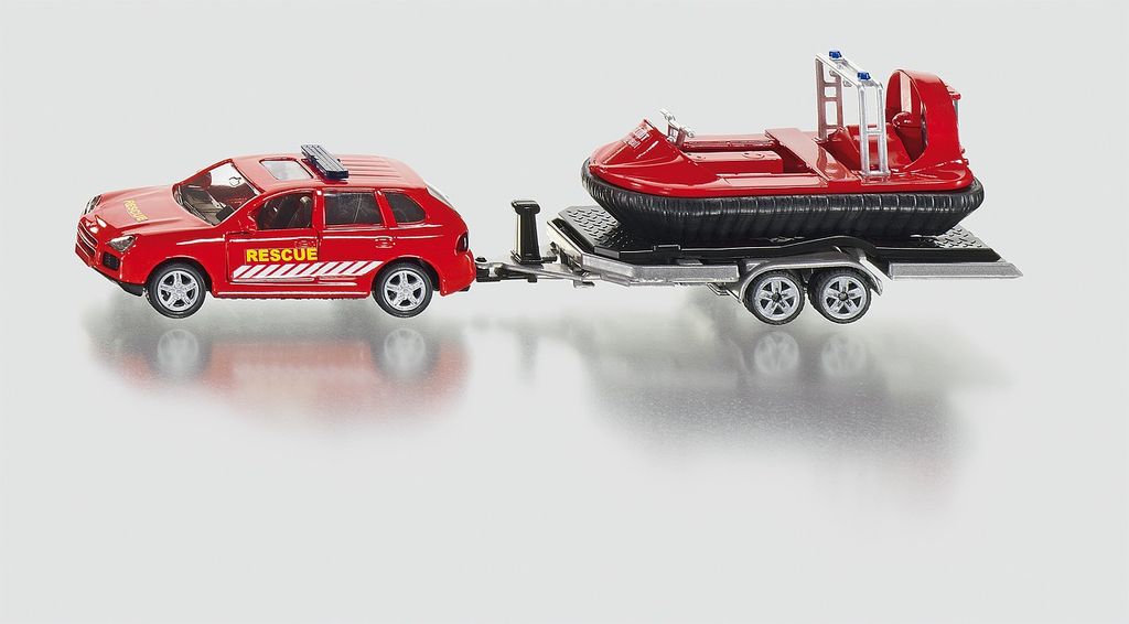 Siku Voiture avec remorque et aéroglisseur ; 2549 Image du produit 