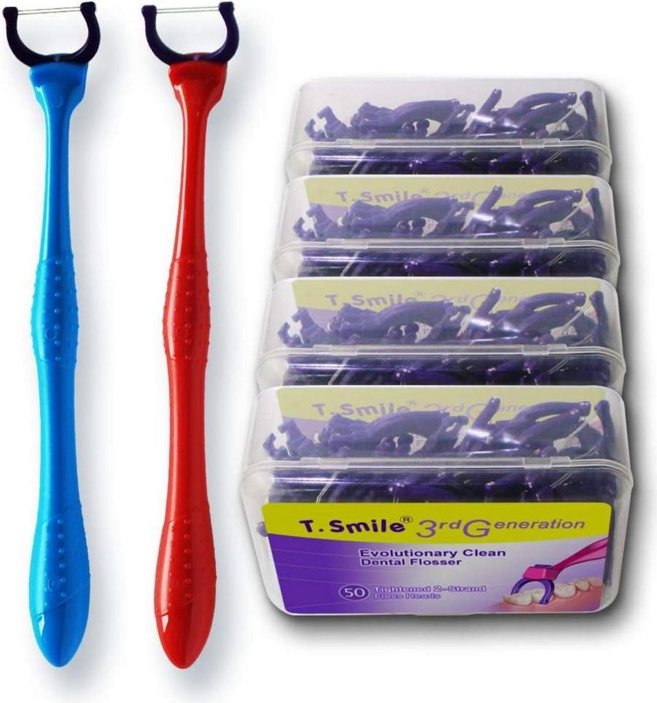 TEEsmile Têtes de fixation du fil dentaire Set 202 Double Image du produit 