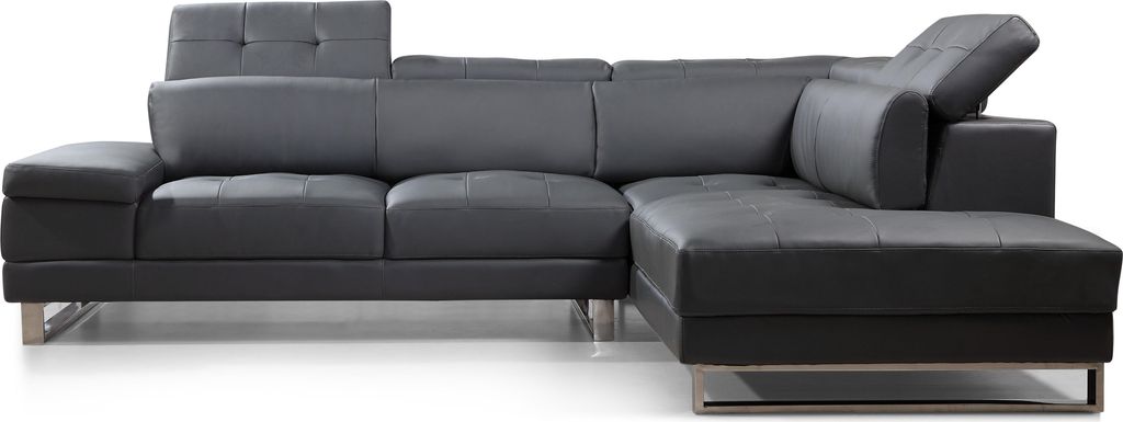 Design Ledersofa Sofa Couch Polster Ecke Sitz Garnitur Wohnlandschaft Sofas XXL
