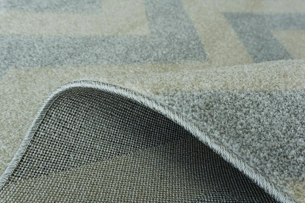 Tapis Moderne Gris Aspect 1961 - Finition Soft Touch 140x190 cm