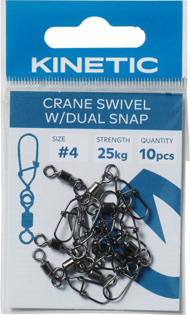 Kinetic Crane Wirbel mit Schnallengröße #1 8St.