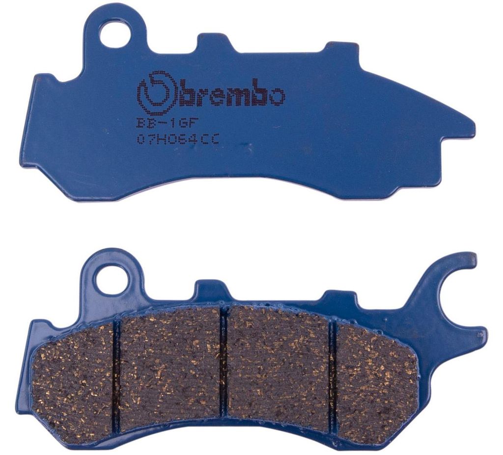 Brembo Bremsbeläge 07HO64CC Carbon Ceramic mit Zulassung kompatibel mit Honda CB F 125 ccm Bj. 2019 - 2022