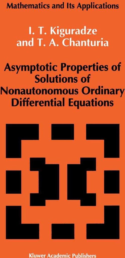 Asymptotic Properties of Solutions of Nonautonomous Ordinary Differential Equations
