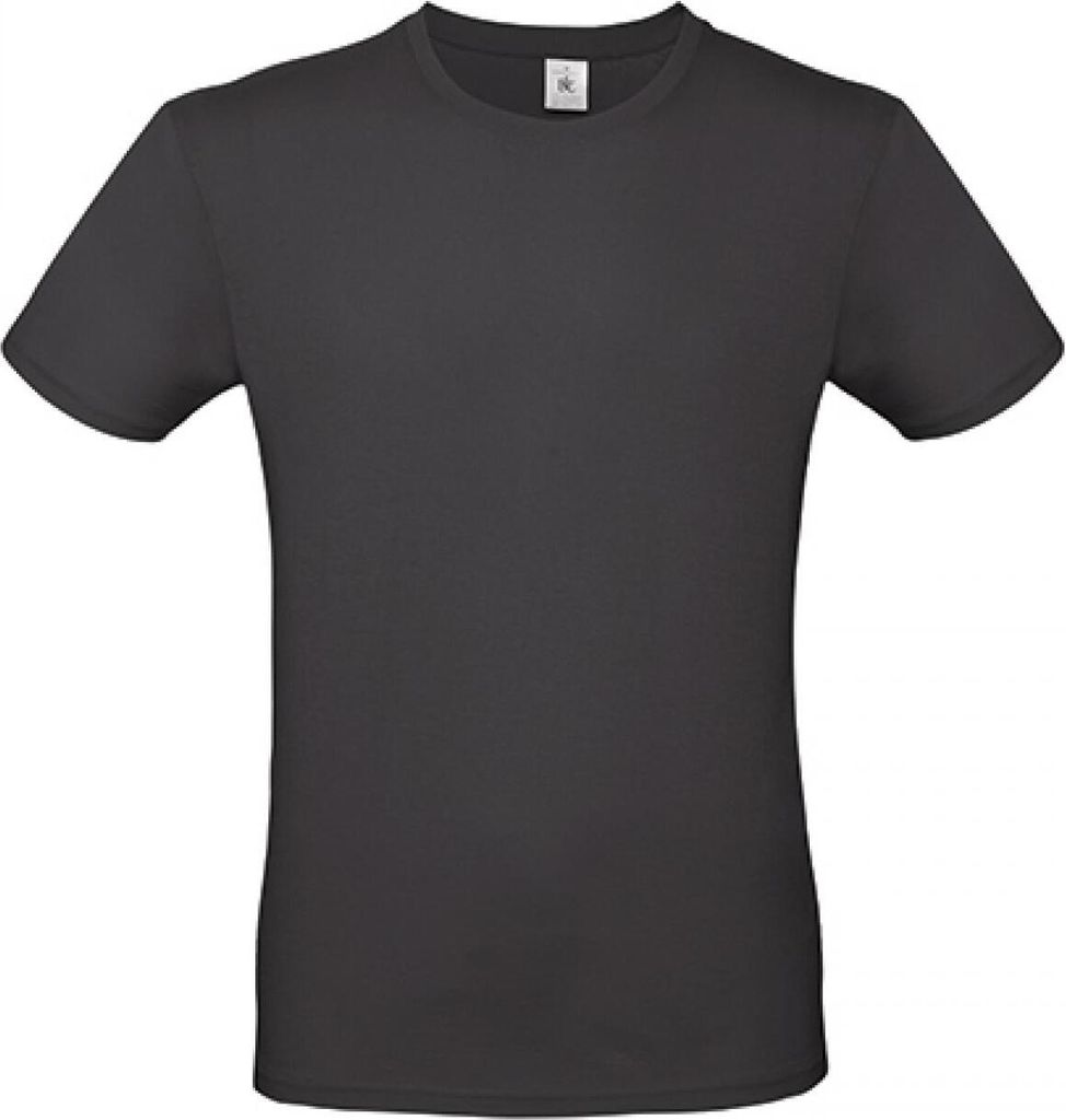B&C TU01T | Herren T-Shirt E150 / -100 - Farbe: Used Black - Größe: XS