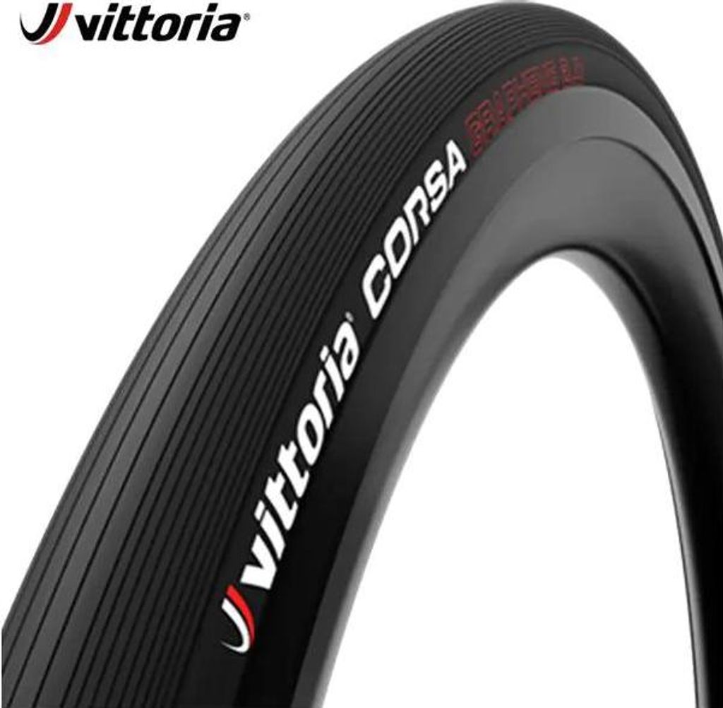 Vittoria-Röhre 23-622 Corsa mit Graphene G+ schwarz-grau