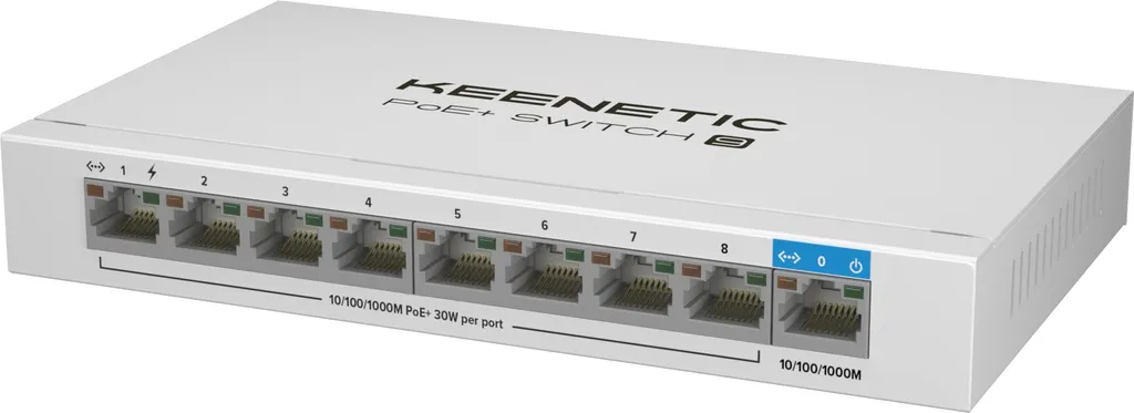 Switch PoE+ Gigabit pour Système de Surveillance : 9 Ports et 120W Max
