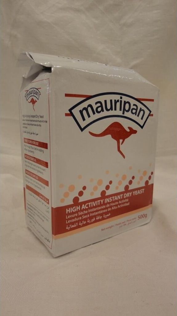 Mauripan High Activity Instant Dry Yeast 500g Packung (Instant Trockenhefe)