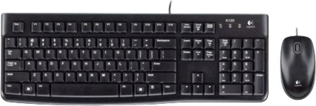 Logitech Desktop MK120 - Tastatur-und-Maus-Set - USB - Produktbild 