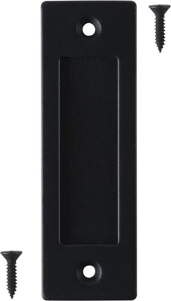 150 mm plášť posuvných dveří [černý mat] - plášťová klika - Obrázek produktu 