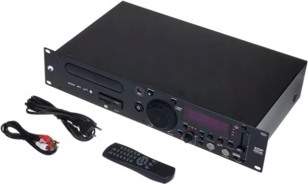 Lecteur multimédia Omnitronic XDP-1502 pour lire CD, USB et SD