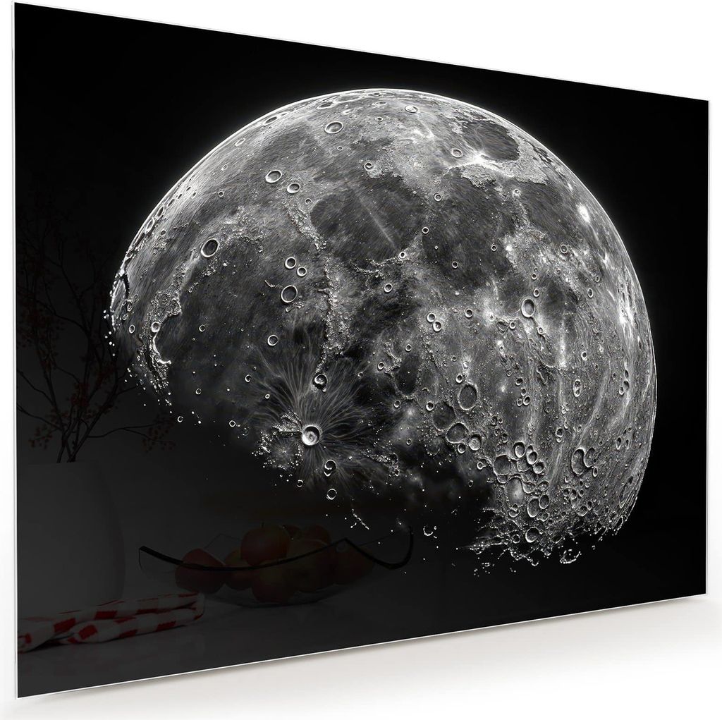 Glasbild 120x90cm in XXL für Wohnzimmer, Schlafzimmer Motiv Produktbild 