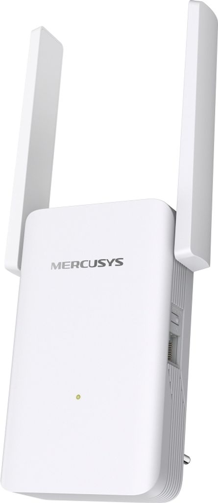 Mercusys ME80X WLAN Amplifier Wi-Fi 6 Repeater, AX3000 Dual Band (574 Mbps at 2.4 GHz, 2402 Mbps at 5 GHz), Gigabit Port, App Control, Signal Stren...