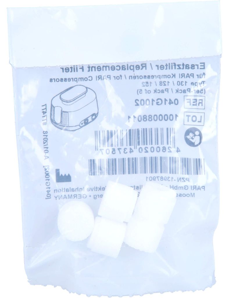 PARI Filtereinsatz Typ130/152/128, 5 St. Filter
