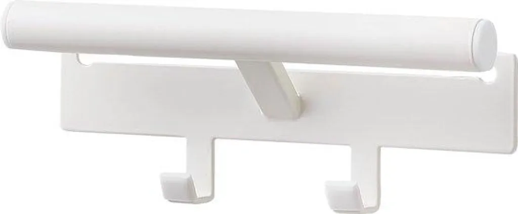 Étagère de vestiaire blanche en acier et polypropylène MOD-X 120cm