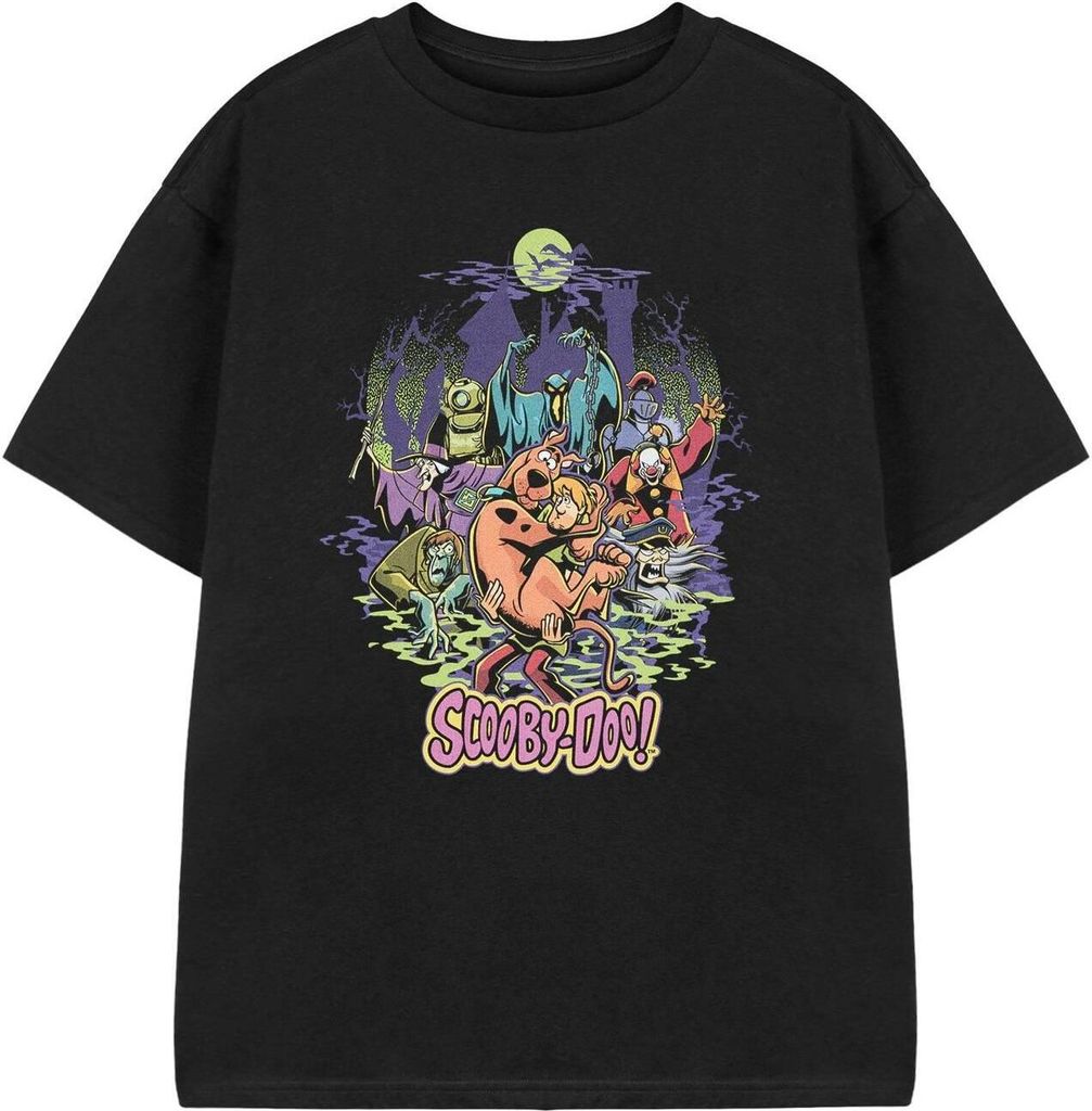 Scooby Doo - T-Shirt für Kinder NS8596 (140) (Schwarz)