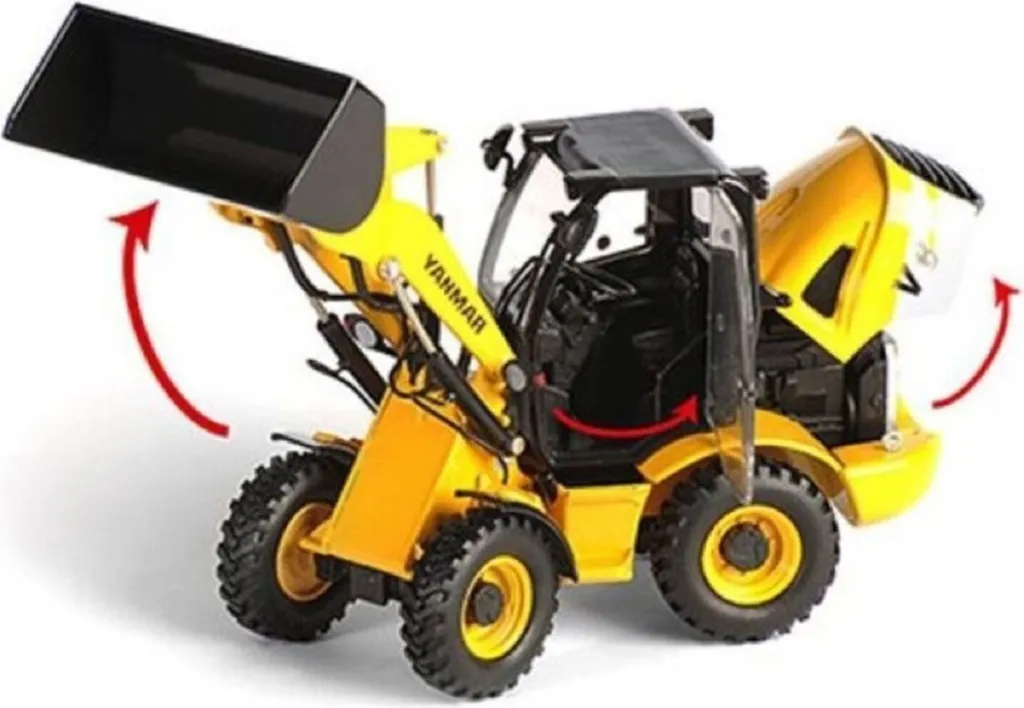 Chargeuse articulée Yanmar SV 8 ROS pour vitrine sans poussière