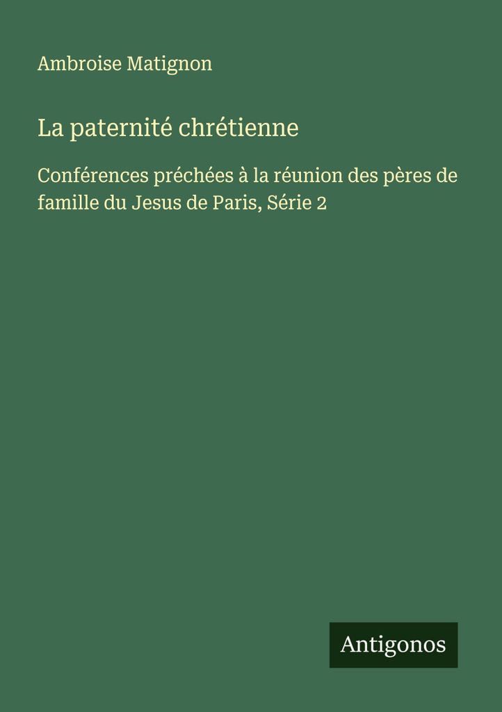 Christliche Vaterschaft