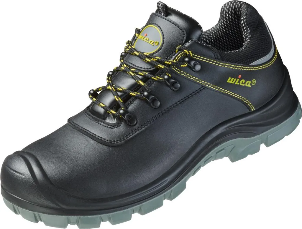 Chaussures de Travail S3 Polla Wica pour Couvreur en Grande Taille Noir
