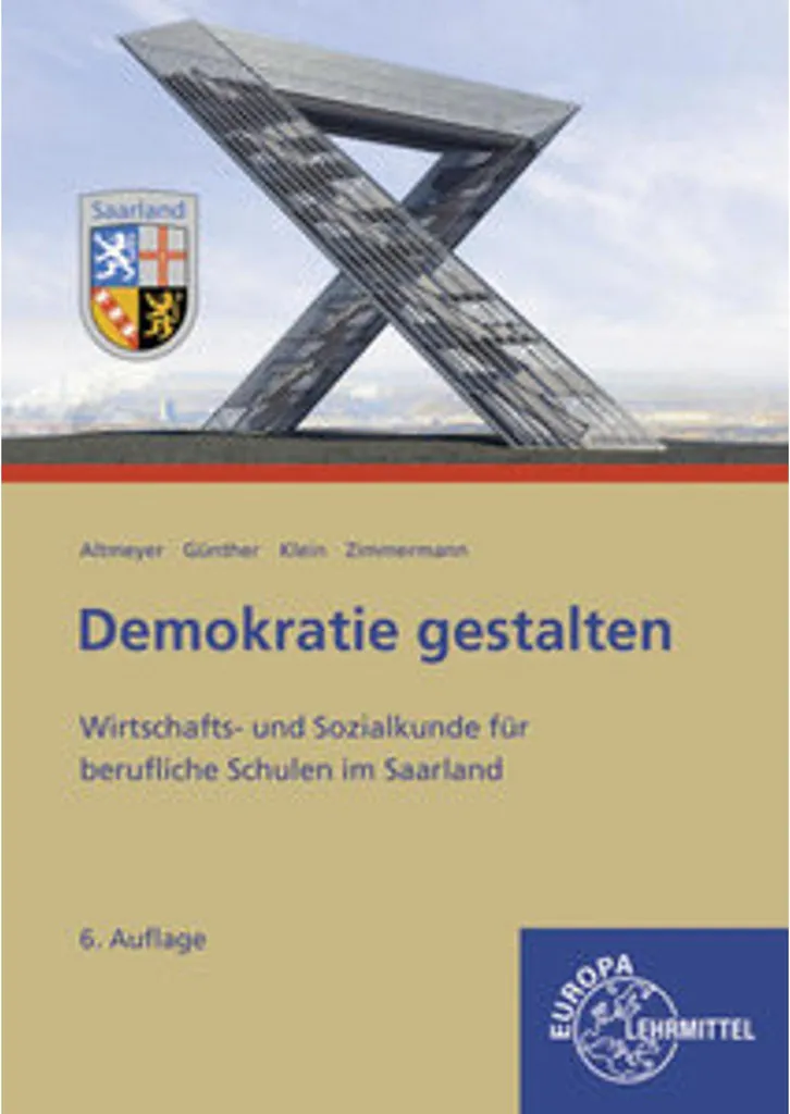 Manuel d'Éducation Civique Demokratie gestalten Saarland Broché