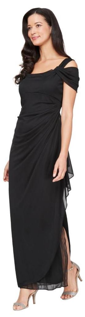 Alex Evenings Langes Schulterfreies Damenkleid, Mutter der Produktbild 