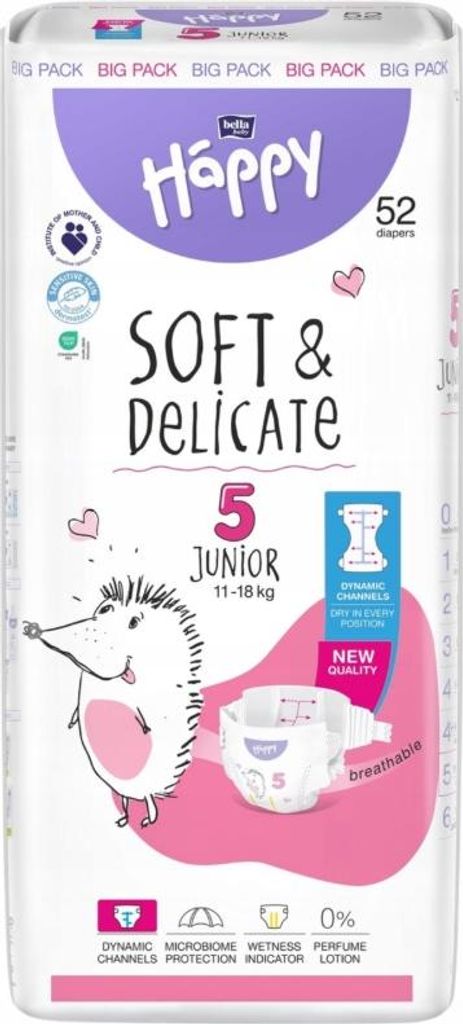 Pannolini Bella Baby Happy Junior taglia 5, peso 11-18 kg, Immagine del prodotto 