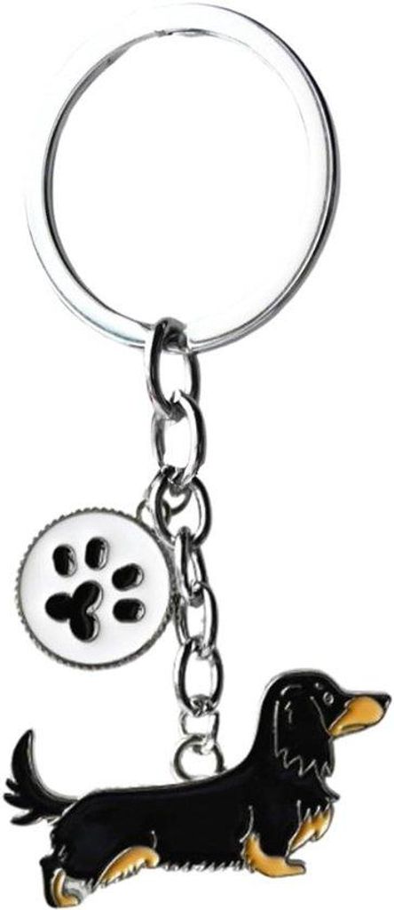 Hundelecker für Hunde - Leckere Metalltasche - Dachshund Schwarz 2.