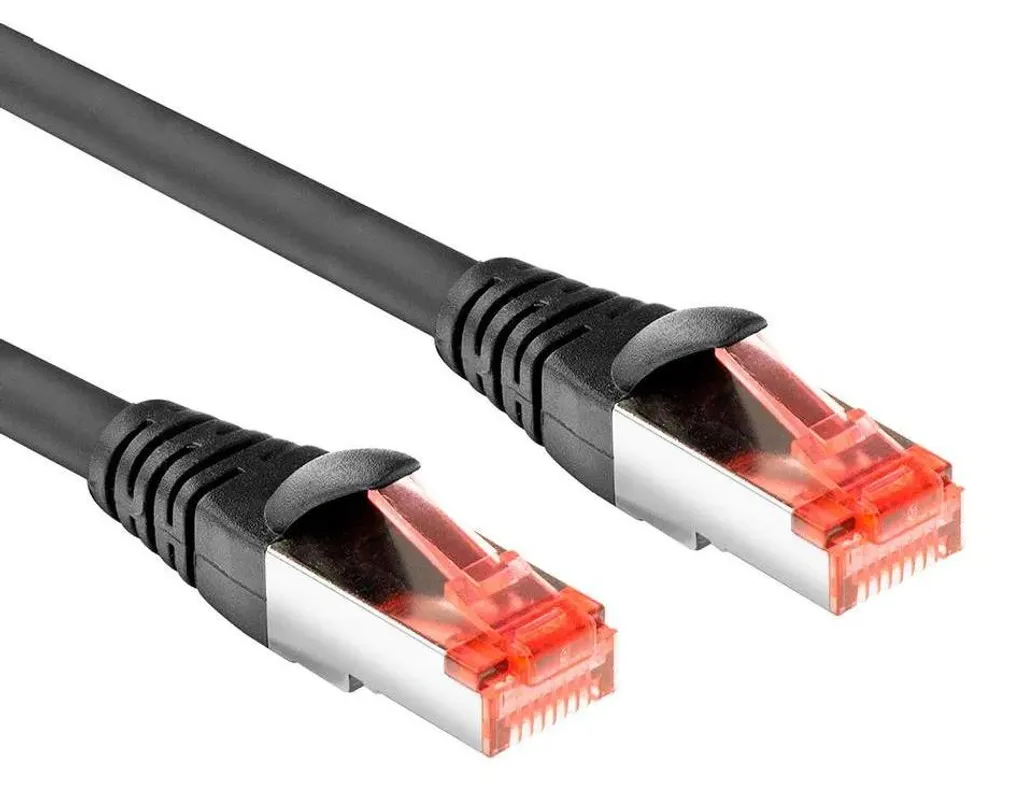 Câble RJ45 CAT6A U/FTP 7m ACT FB5007 Noir Flexible et Anti-Accroc