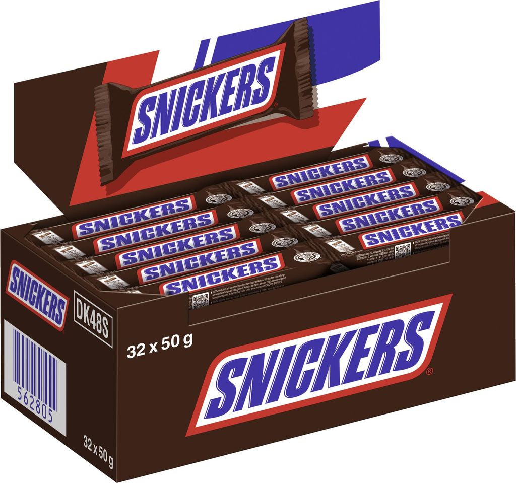 SNICKERS Riegel Single 462899 50g 32St Image du produit 
