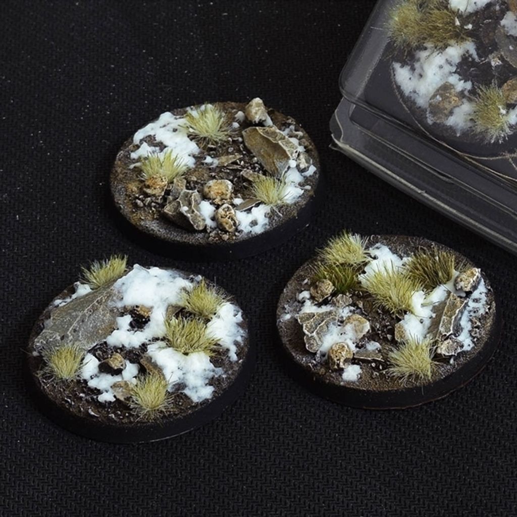 GamersGrass Winter - Round 50mm (x3)