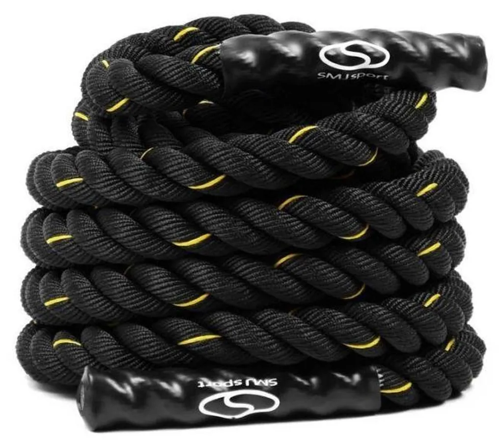 Corde d'entraînement SMJ Sport PP3594 - Ne S'emmêle Pas - Cardio Noir