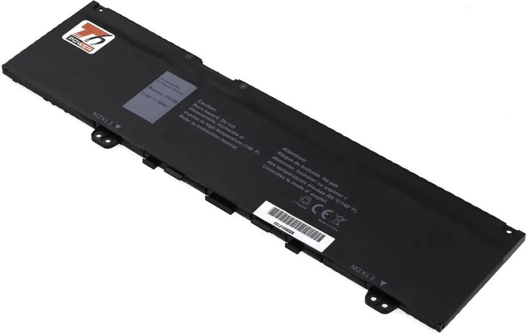 Batterie T6 Power pour Dell Inspiron 13 5370 7370 7373 7386 3330mAh