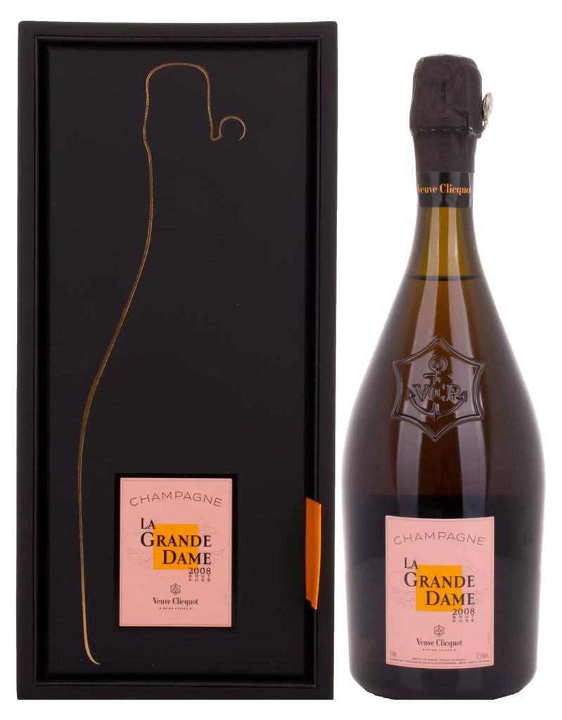 Veuve Clicquot Champagne LA GRANDE DAME Brut ROSÉ 2018 12,5% Vol. 0,75l in Geschenkbox