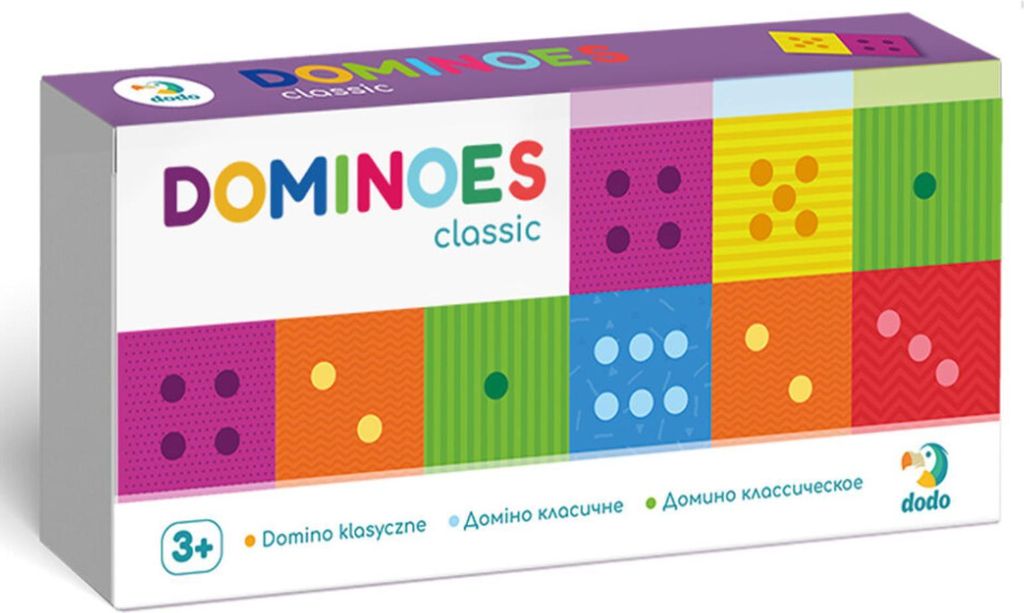 DoDo Domino Classic Hra Domino 28 ks Obrázok produktu 