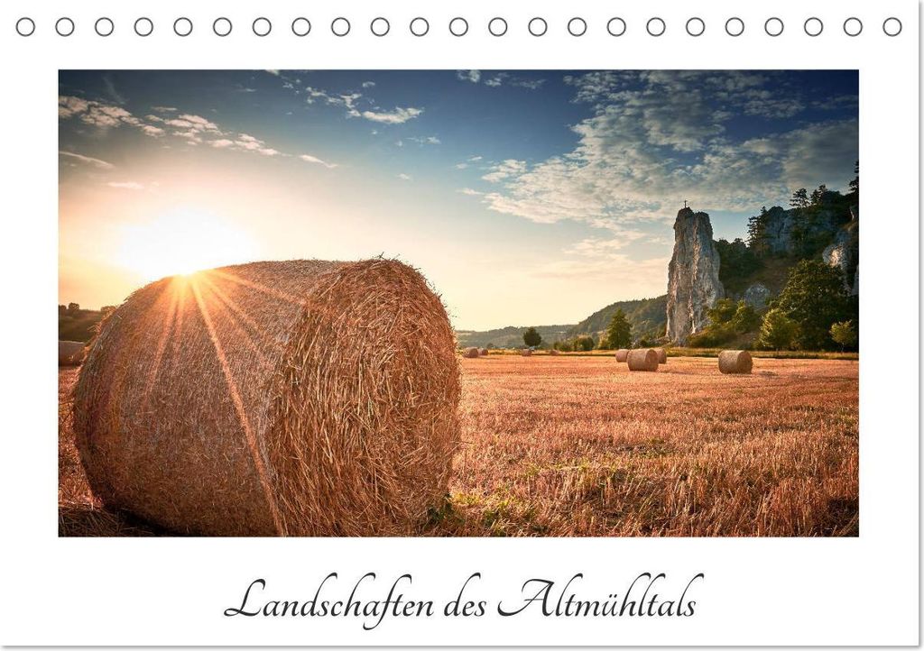 Landschaften des Altmühltals (Tischkalender 2027 DIN A5 quer), CALVENDO Monatskalender