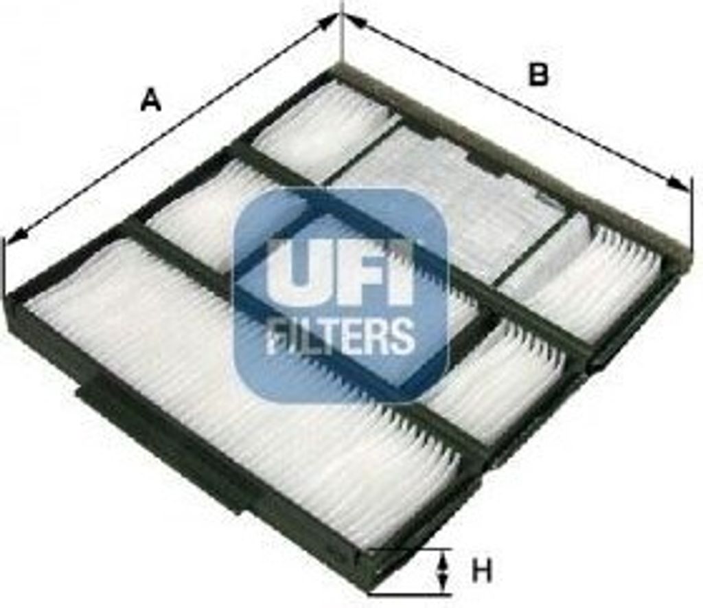 UFI 53.117.00 Innenraumfilter Pollenfilter für TOYOTA COROLLA Liftback (E11)