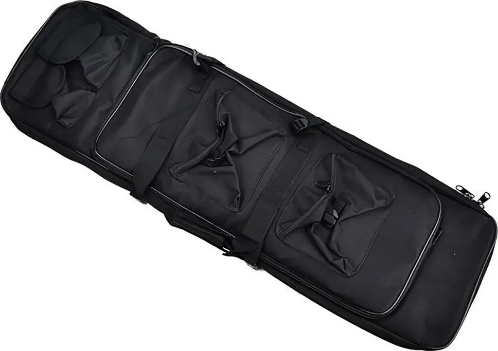 Sac à dos tactique militaire en tissu Oxford étanche noir 45L spacieux