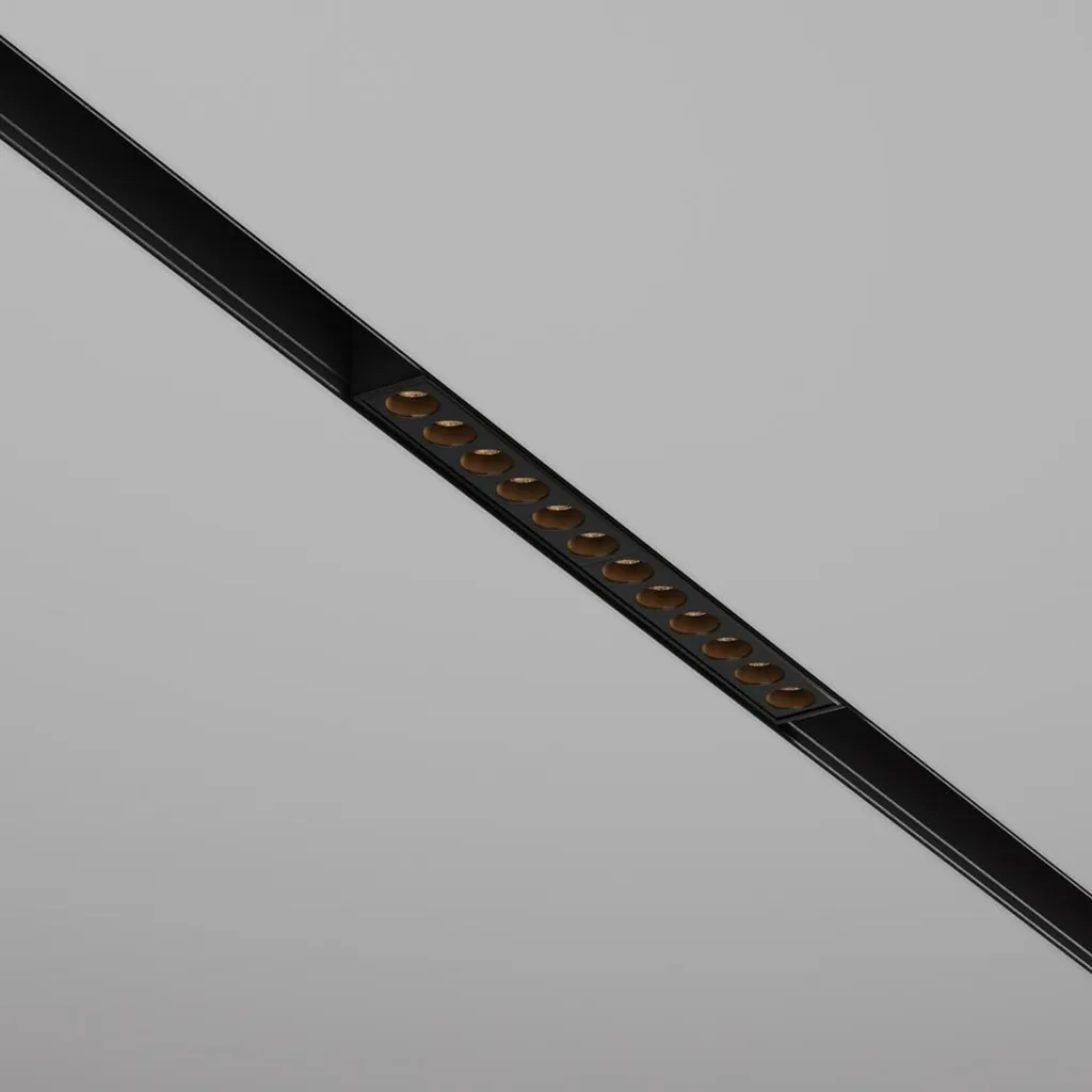 Rail Magnétique Maytoni Exility 2700K 12W TR031-2-12W2.7K-B Noir Mat