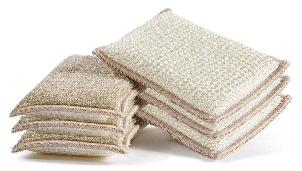 Bambus-Naturschwämme, saugfähig, Küchenreinigungsschwämme, Produktbild 