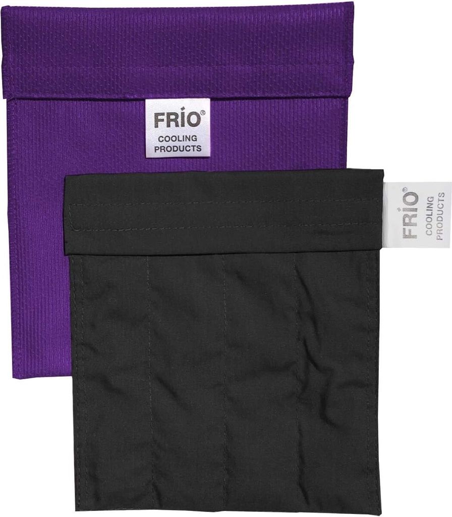 FRIO Kühltasche für Insulin, 14 x 15cm, lila-KEIN Eispack oder Batterien nötig, für eine Kombinationen von Ampullen oder Patronen, KEIN Pen