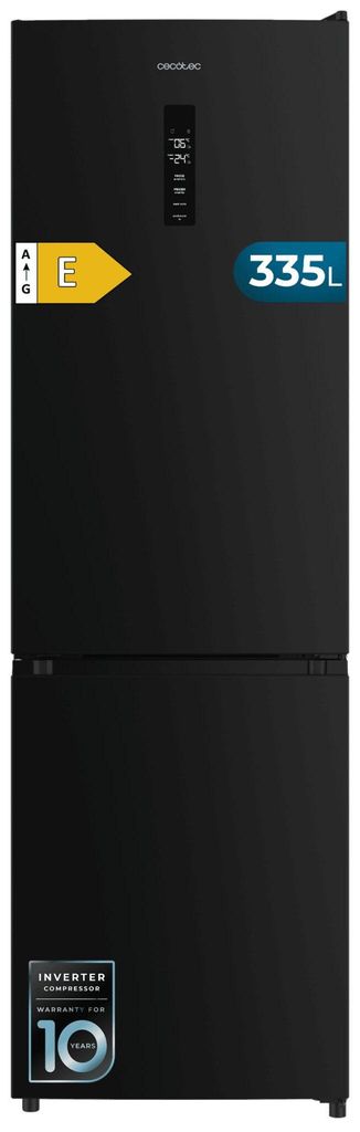 Weißer Kombi-Kühlschrank, 185 cm hoch und 60 cm breit, mit 322 L Fassungsvermögen, Inverter Plus-Kompressor, Total No Frost, und mit Multi Air ...