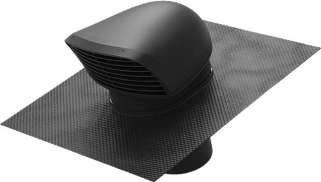 Renson - Flex Dachdurchführung - Schwarz - 150/160mm