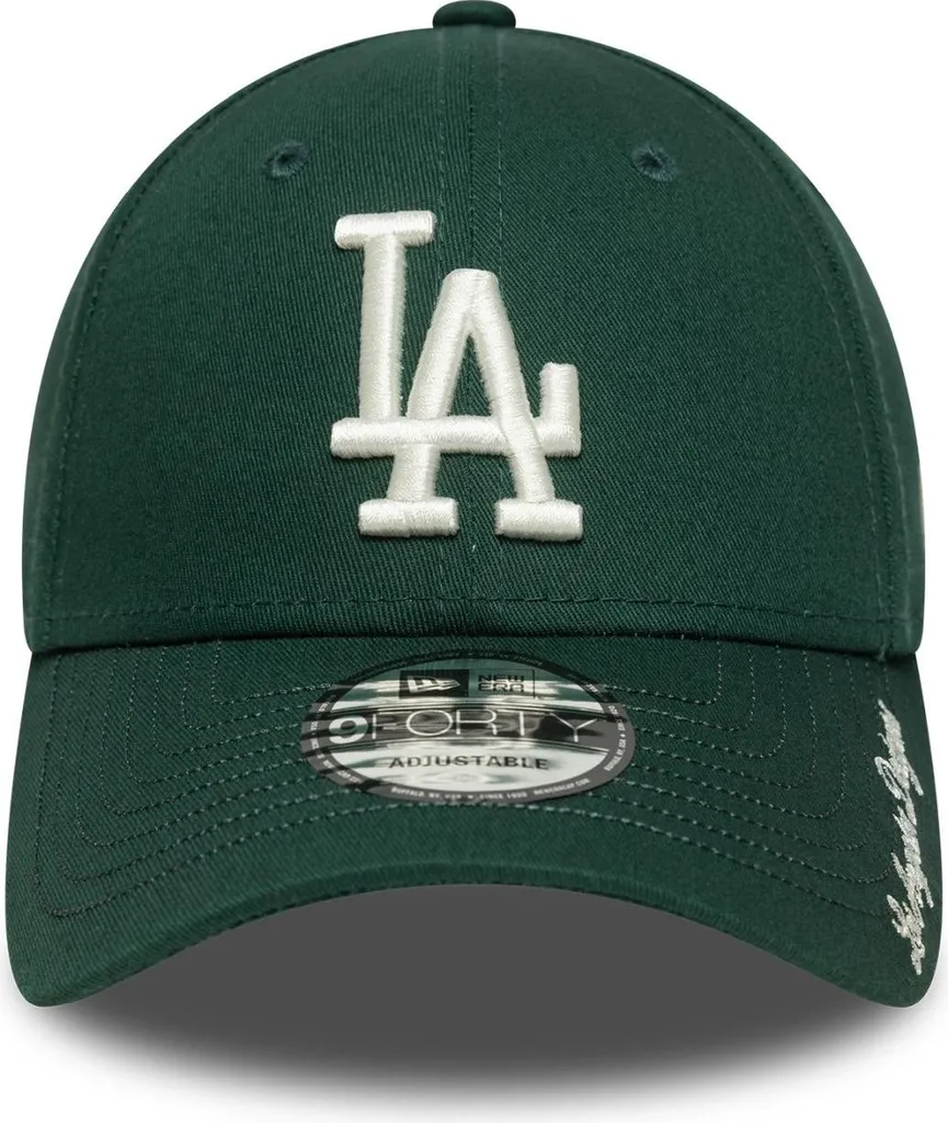 Casquette New Era 9Forty LA Dodgers Visor Script Strapback Bleue - 2